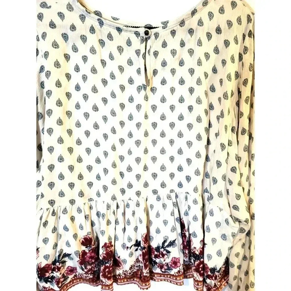 Boho Print Top - Picture 4 of 5